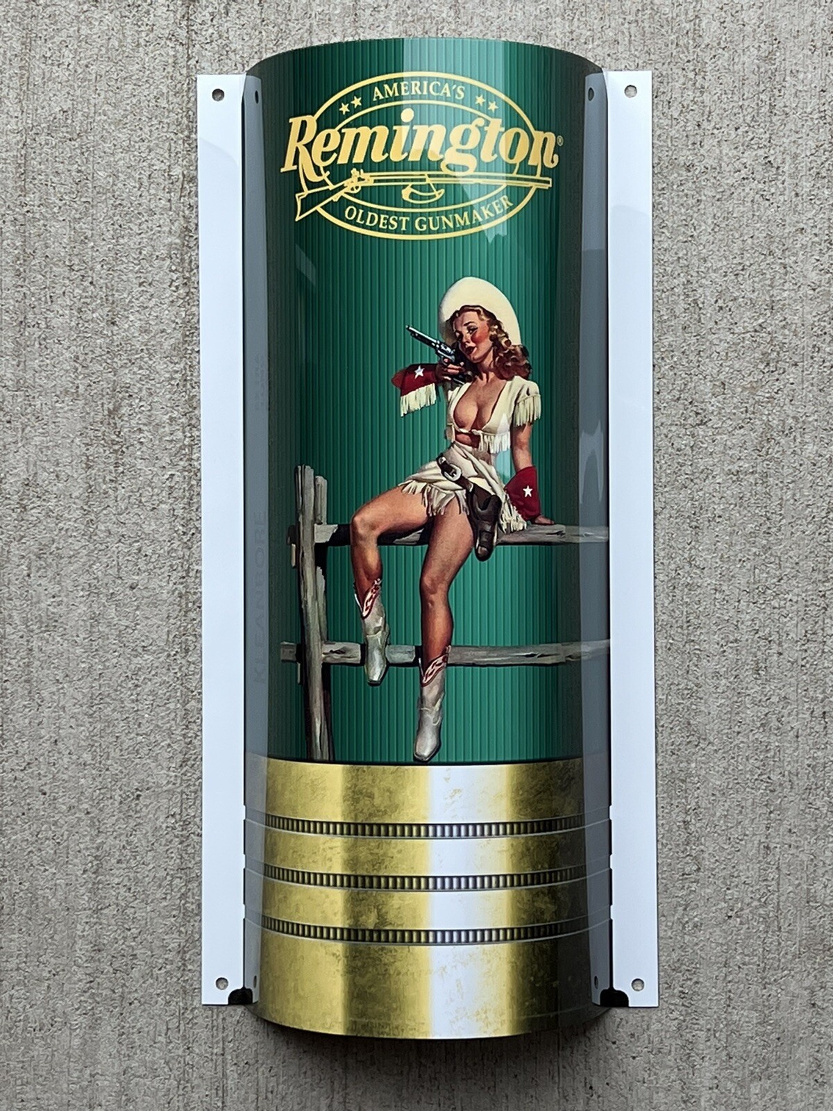 WOWCurved Remington Shotgun Shells 3D Sign Cartridges Ammunition Hunting WOWCurved Remington Shotgun Shells 3D Sign Cartridges Ammunition Hunting