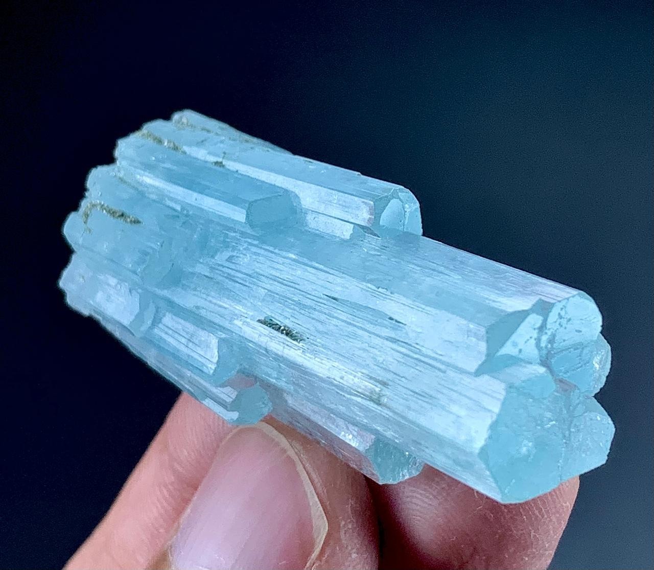 94 Carat Shiger Aquamarine Crystal Specimen From Pakistan
