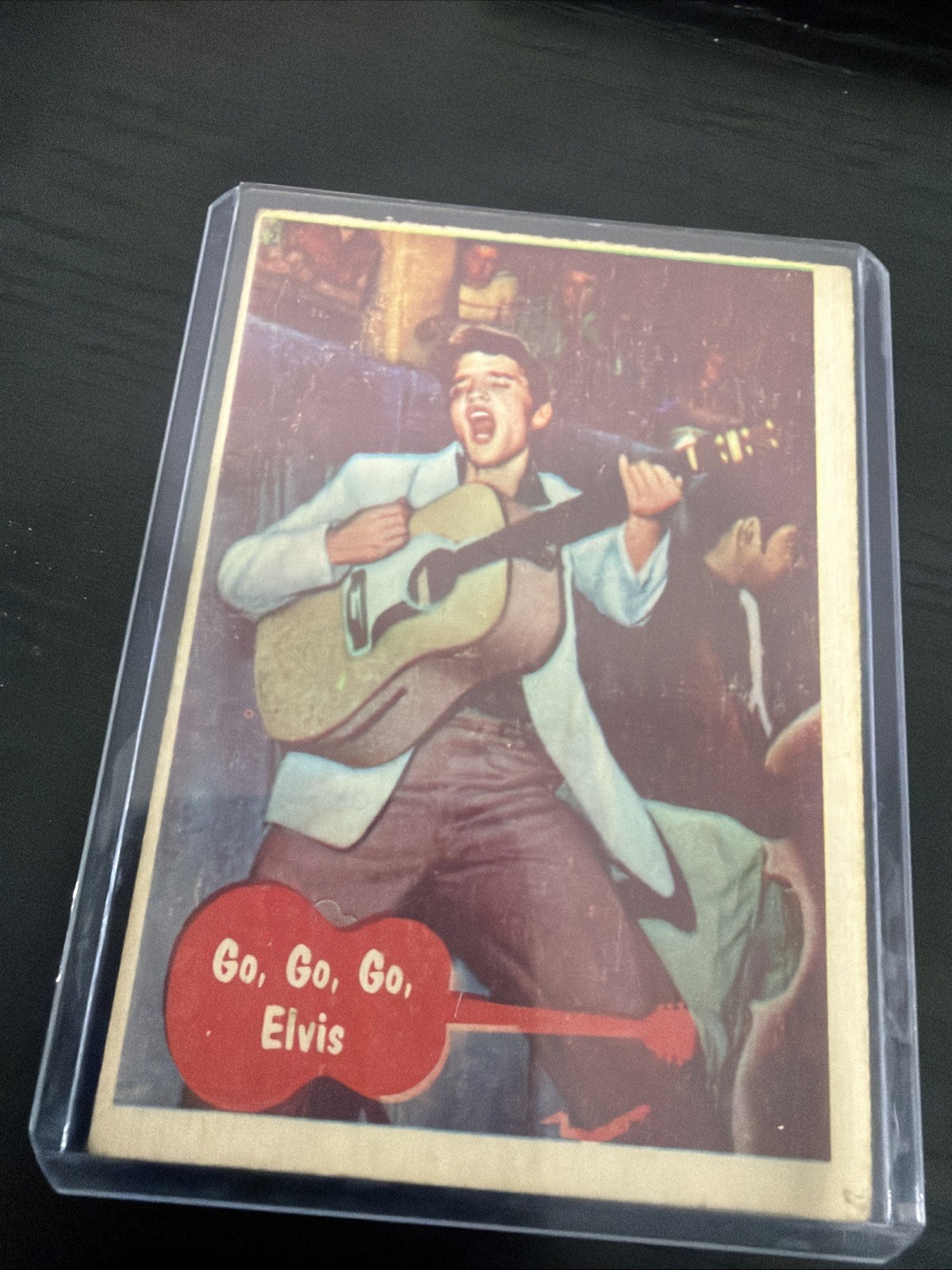 1956 Elvis Presley #1 Go Go Elvis Topps A&BC Trading Card - Authentic / Rare