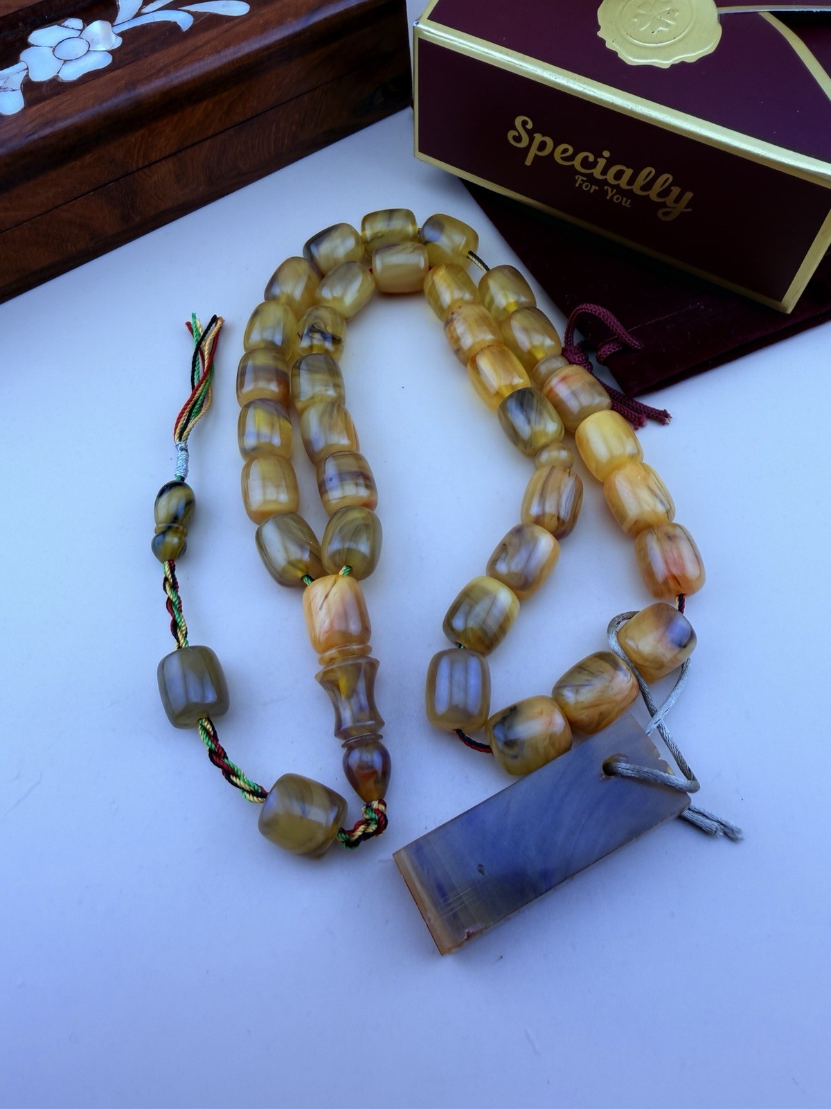 Misky 33-Bead Islamic Prayer Rosary Tasbih سبحة مسباح مسبحة مسكي N1074