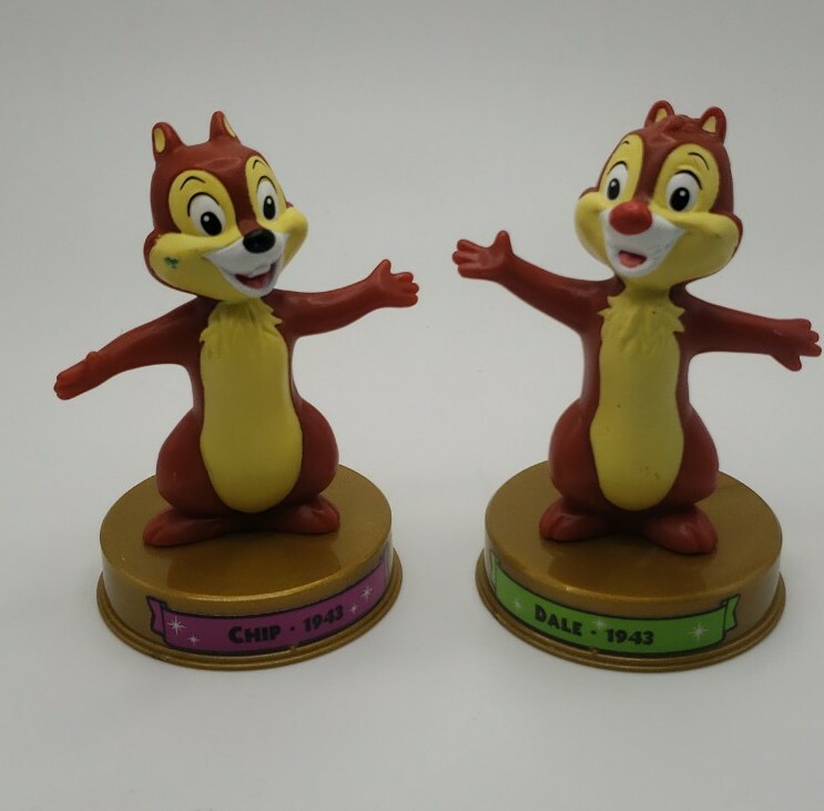 Disney McDonalds 100 Years of Magic 2002 Figurine(s) Chip and Dale
