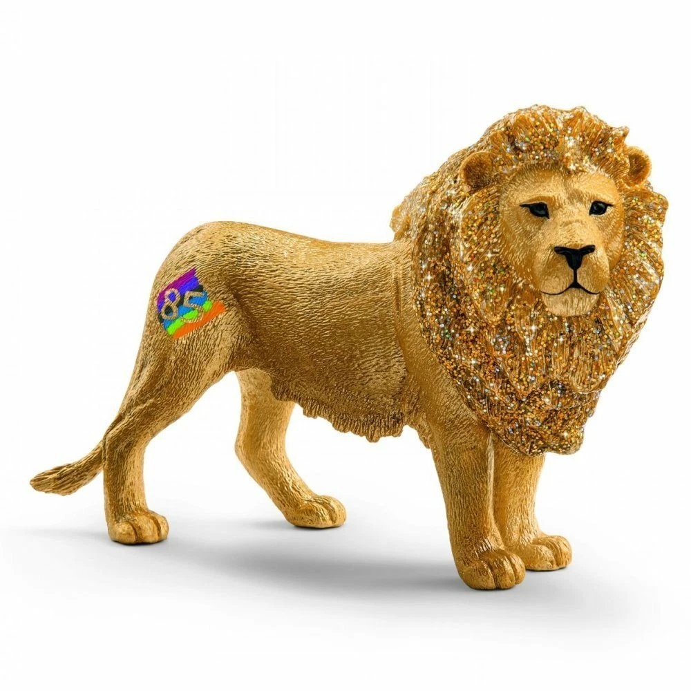 NEW Schleich 72156 Special Edition 85th Anniversary Golden Lion Limited RETIRED NEW Schleich 72156 Special Edition 85th Anniversary Golden Lion Limited RETIRED