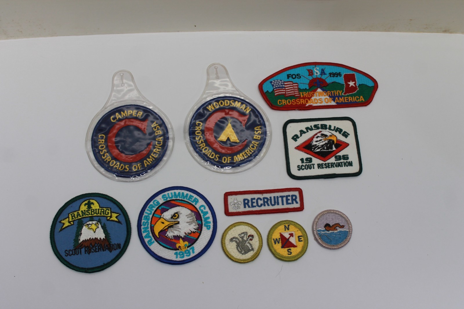 Boy Scouts Of America BSA Patches / Badges  Vintage Mixed Lot Of 10