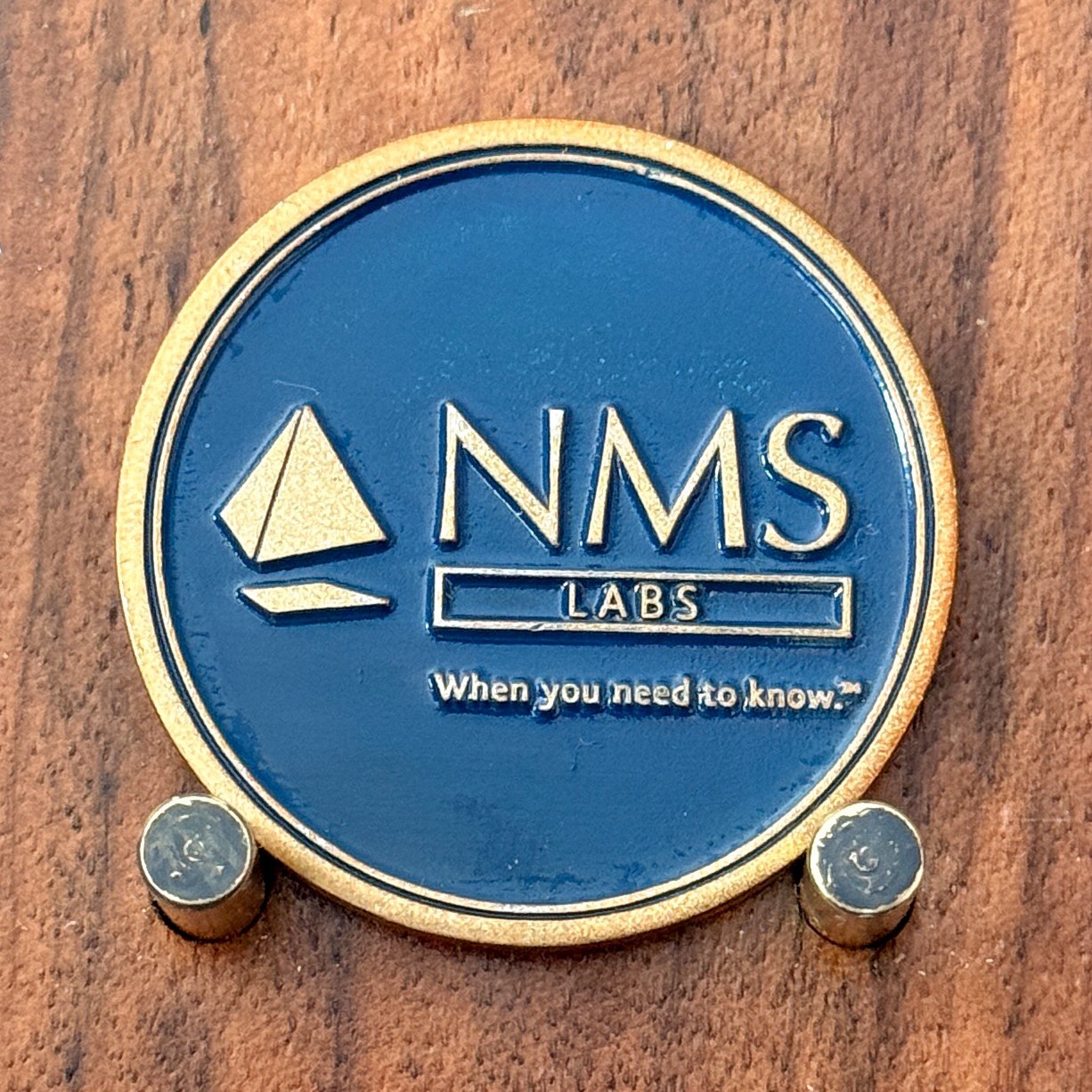 NMS Labs 50 Years 1970-2020 Anniversary Challenge Coin  W#26
