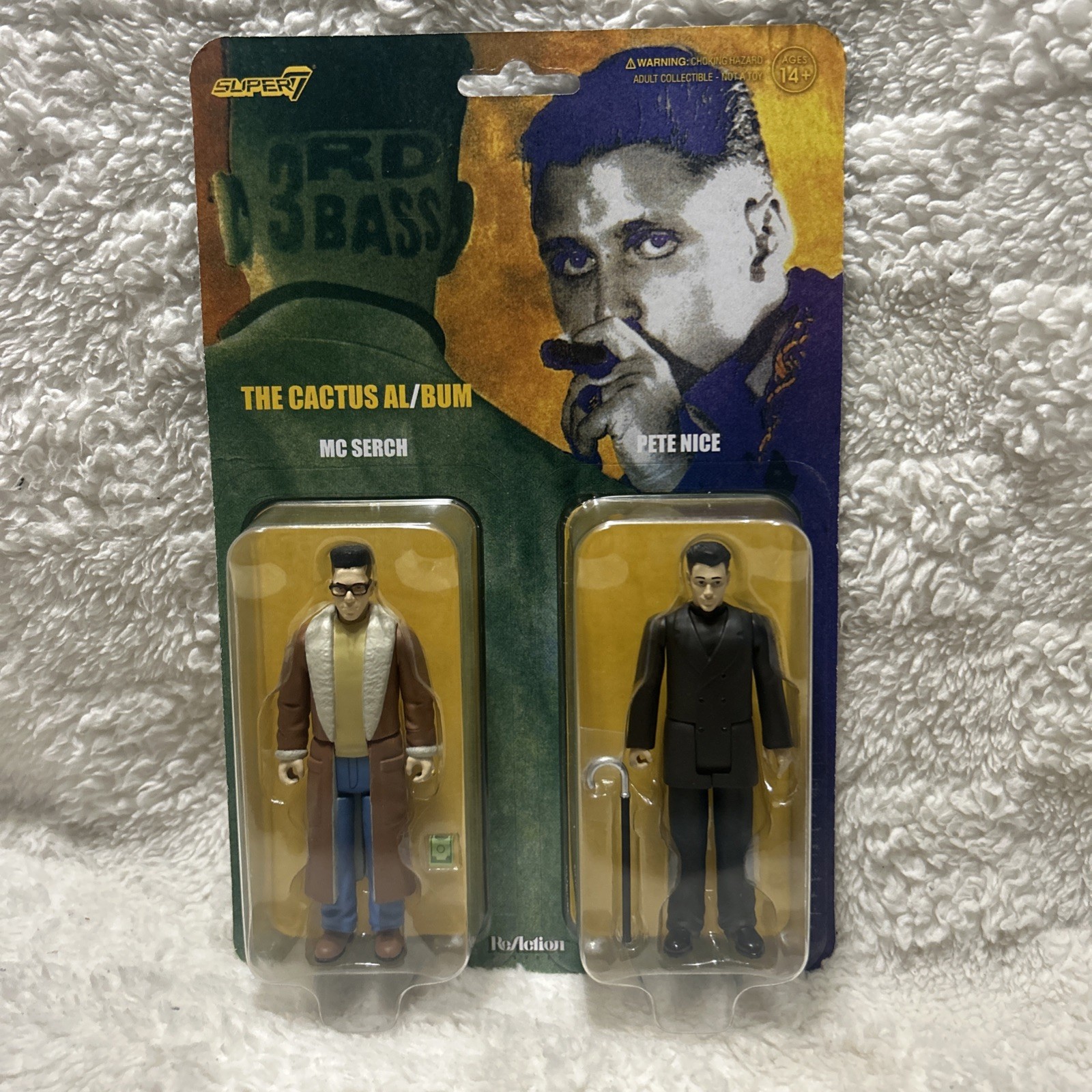 3rd Bass The Cactus Album Super 7 Reaction Figure 3rd Bass The Cactus Album Super 7 Reaction Figure