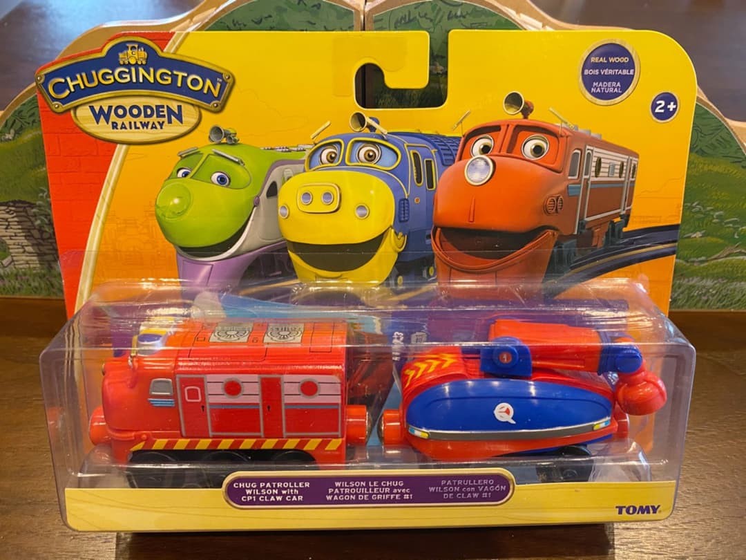 Chuggington Wooden Railway Chug Patrol Wilson TOMY Sealed 15+ Chuggington Wooden Railway Chug Patrol Wilson TOMY Sealed 15+