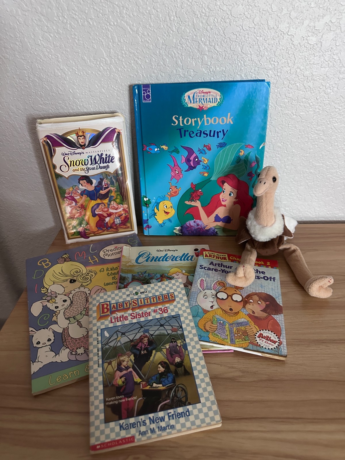 Nostalgic Curated Vintage Collectible Bundle: Plushies, VHS, and books Nostalgic Curated Vintage Collectible Bundle: Plushies, VHS, and books