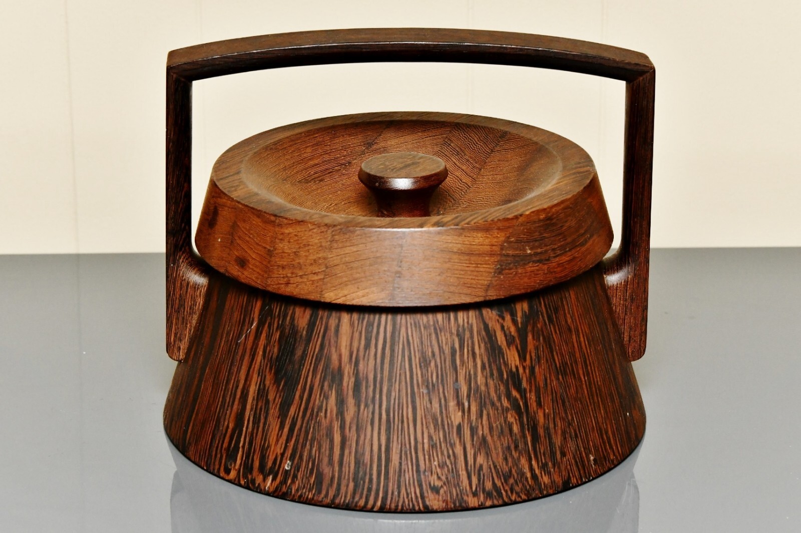 Mid-Century Modern Jens Quistgaard Danish  Ice Bucket by Wenge \