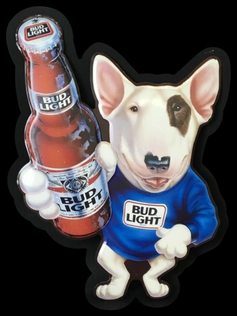 MAGNET Bud Light Spuds MacKenzie Die Cut Vinyl Magnet Budweiser Beer MAGNET Bud Light Spuds MacKenzie Die Cut Vinyl Magnet Budweiser Beer