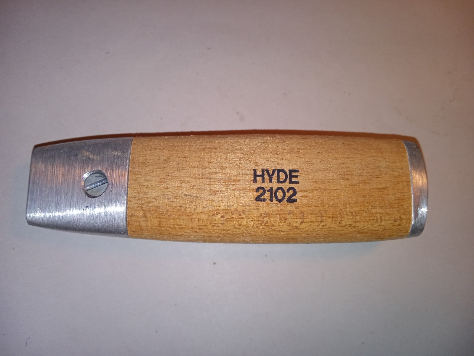 VINTAGE NOS - HYDE 2012 MILLING KNIFE HANDLE WOOD & ALUMINUM SINGLE HEAD VINTAGE NOS - HYDE 2012 MILLING KNIFE HANDLE WOOD & ALUMINUM SINGLE HEAD
