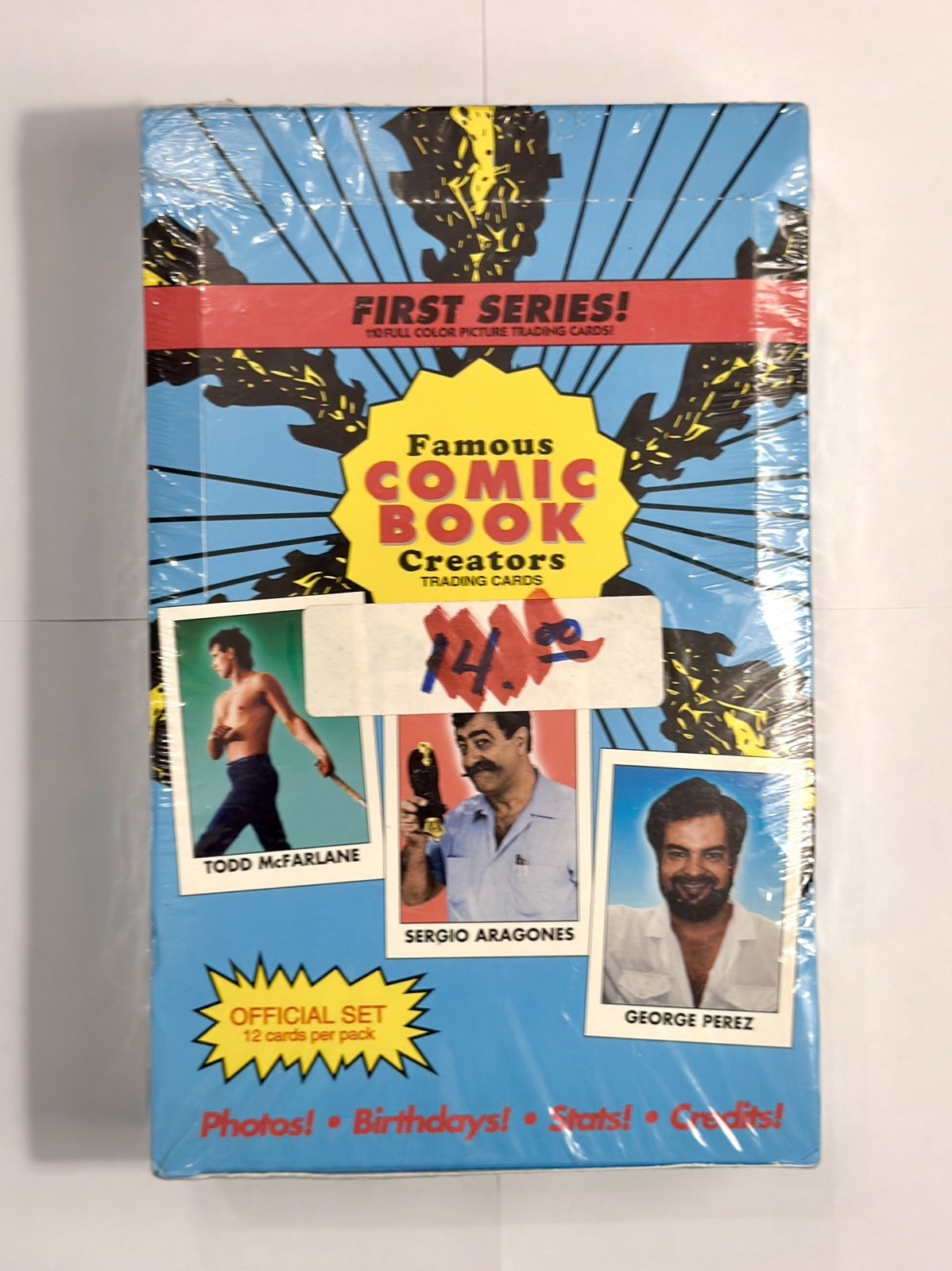 1992 Famous Comic Book Creators Trading Cards - Factory Sealed Box - Eclipse 1992 Famous Comic Book Creators Trading Cards - Factory Sealed Box - Eclipse
