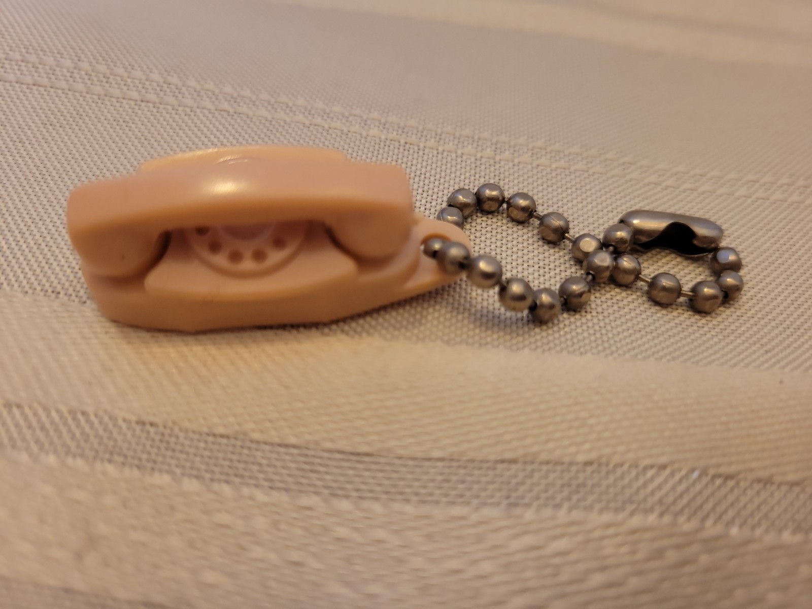 Vtg Princess Rotary Pink Phone Keychain Bell Telephone 60\'s Vtg Princess Rotary Pink Phone Keychain Bell Telephone 60\'s