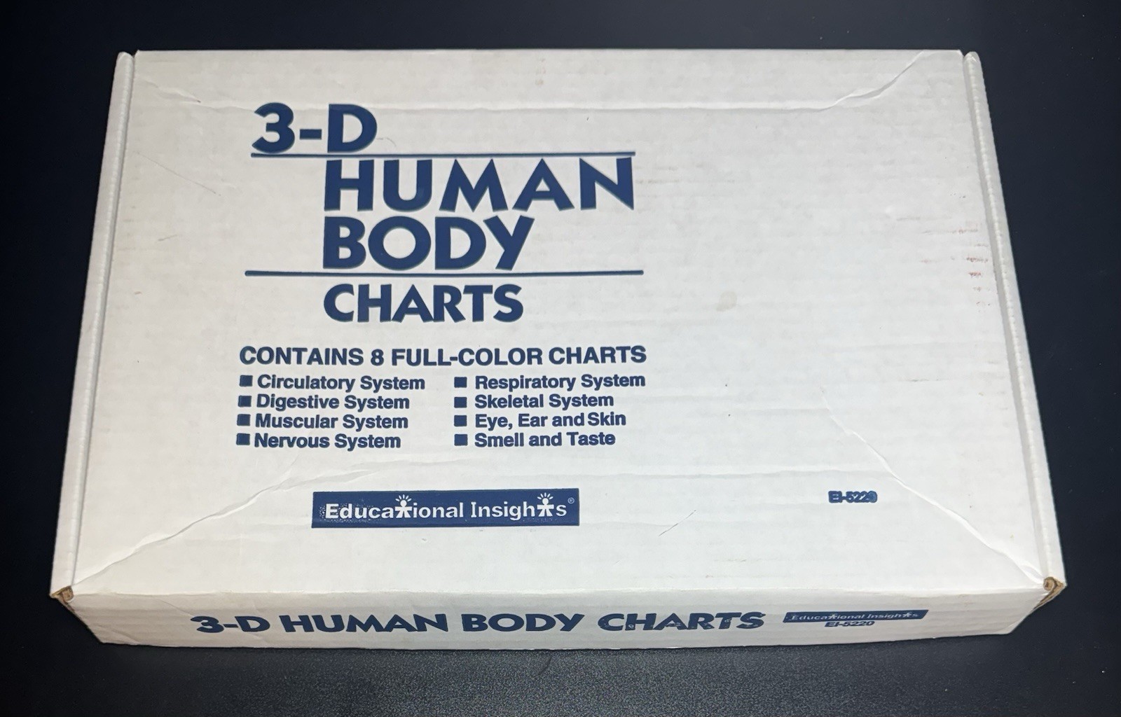 Educational Insights 3-D Human Body Charts Set of 8 + X-Ray Print Set of 12 Educational Insights 3-D Human Body Charts Set of 8 + X-Ray Print Set of 12