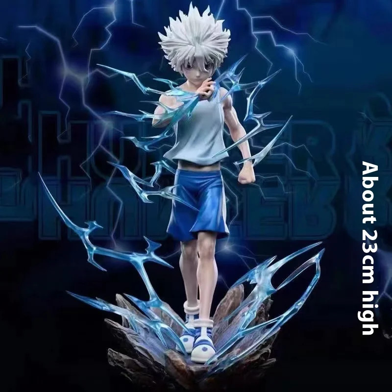 Hunter × Hunter Killua Zoldyck Anime PVC Action Figure Statue Model