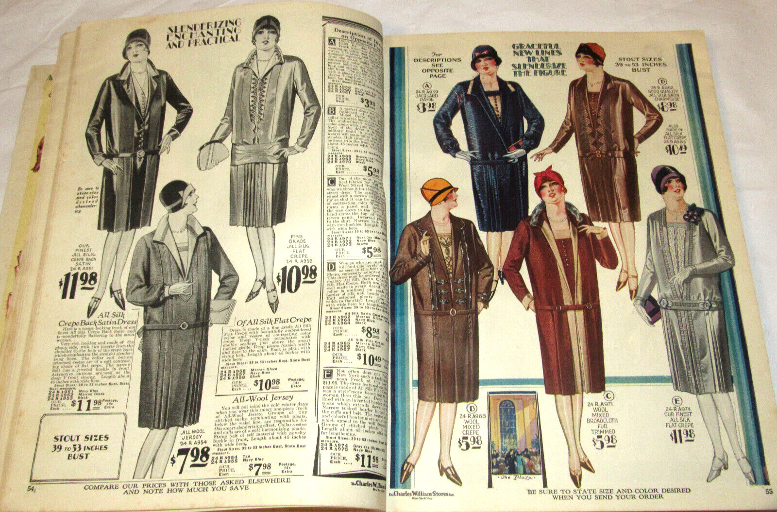 VTG 1928-29 F&W MAIL ORDER CATALOG FLAPPER FASHIONS/MEN'S CLOTHING/APPLIANCES/+