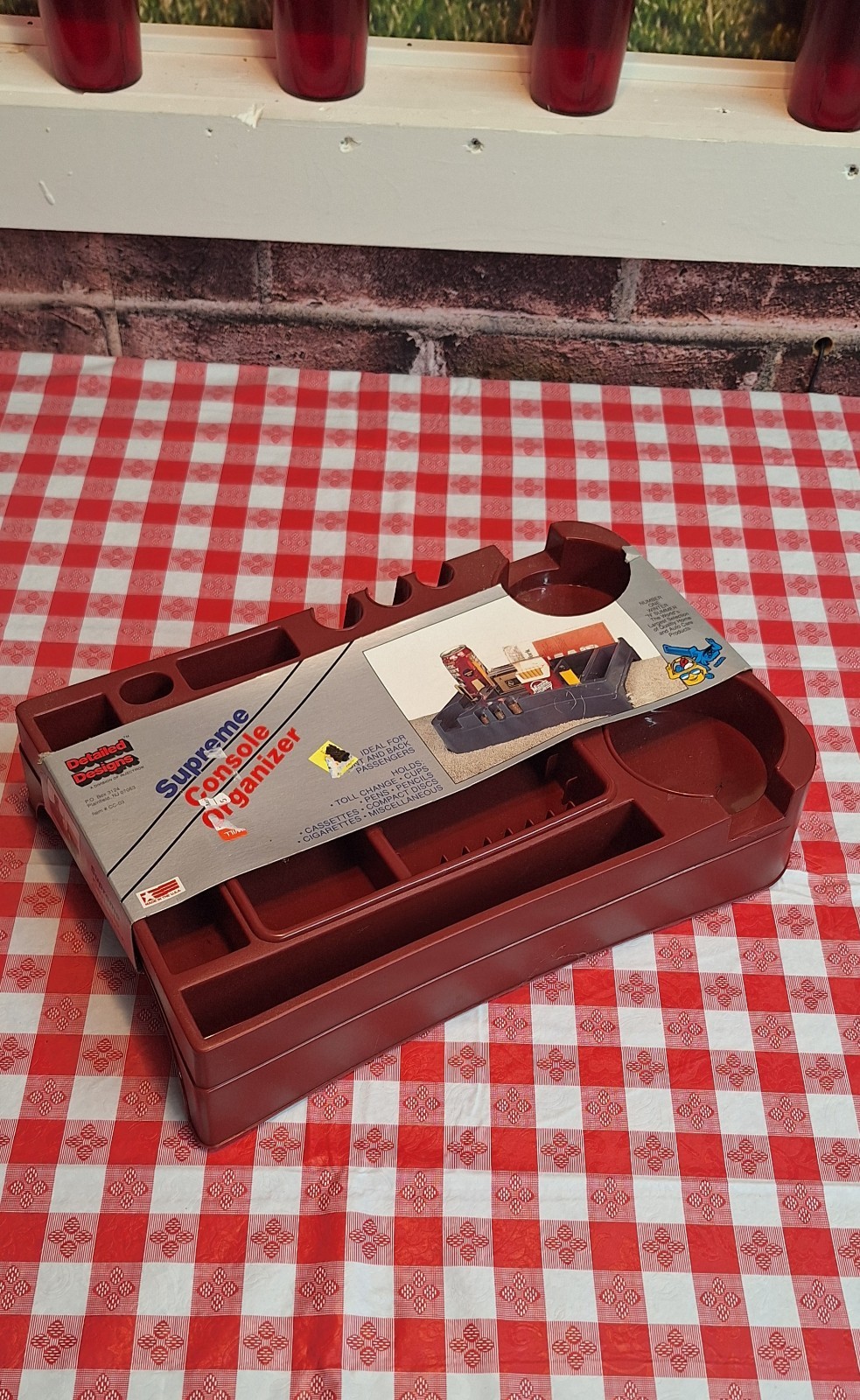 🥤Vintage Plastic Car Truck Center Console Cup Coin Cassette & Lighter Holder 🥤Vintage Plastic Car Truck Center Console Cup Coin Cassette & Lighter Holder