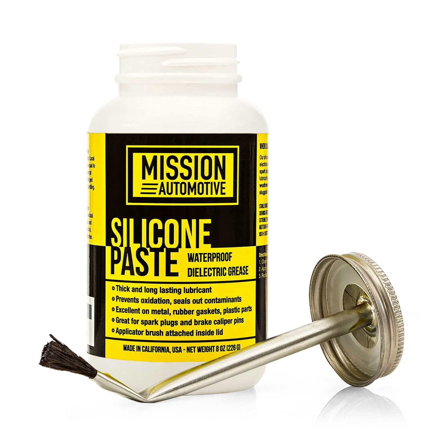 Mission Automotive Silicone Dielectric Grease Paste - 8 Oz Grease... Mission Automotive Silicone Dielectric Grease Paste - 8 Oz Grease...