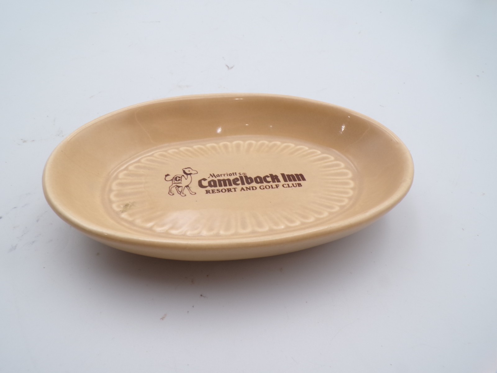 Vintage Marriott Hotels Advertising Soap Dish Camelback Inn Resort & Golf Club