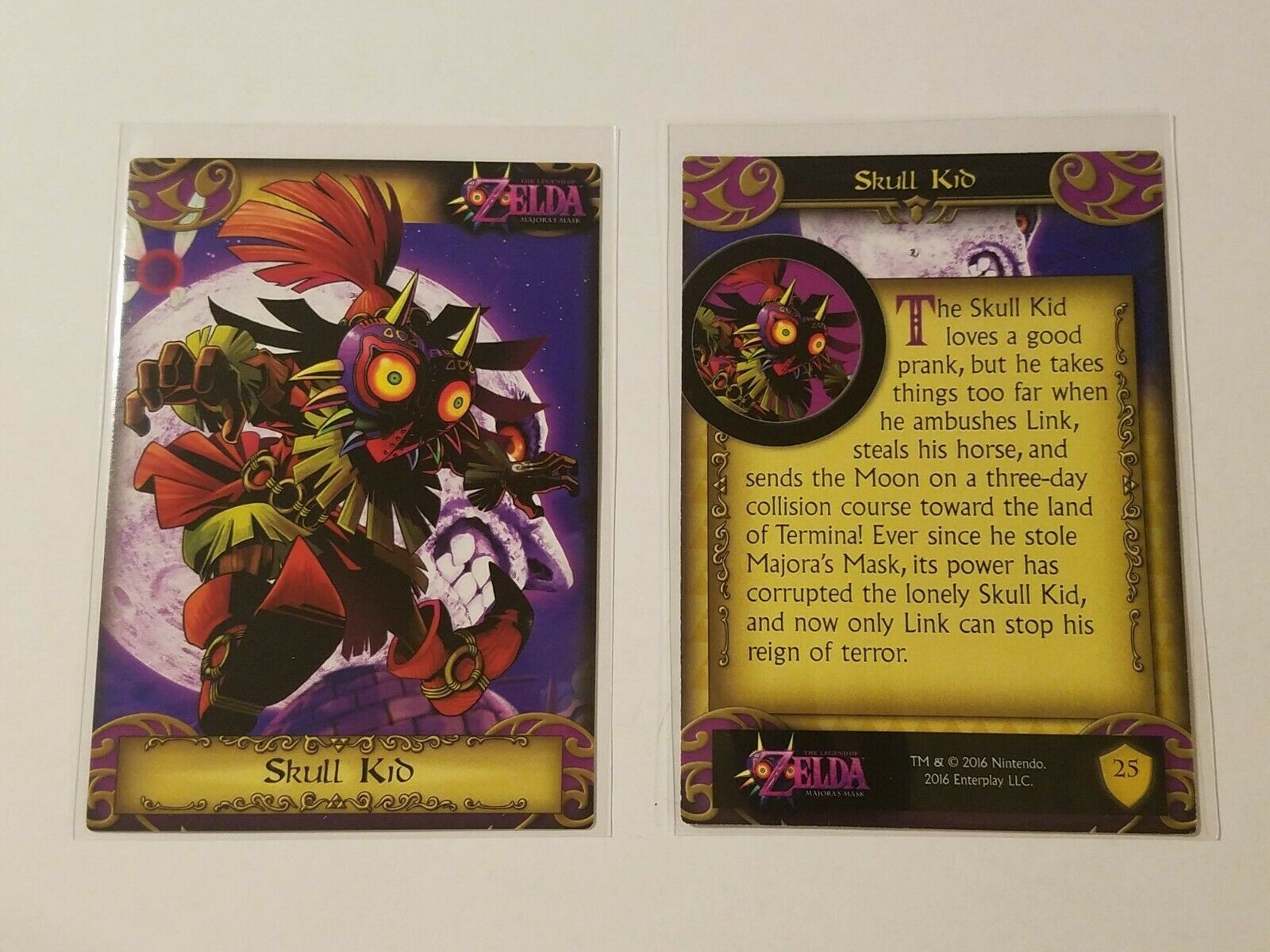 2016 The Legend of Zelda Majora’s Mask Skull Kid Card #25 Nintendo Enterplay 2016 The Legend of Zelda Majora’s Mask Skull Kid Card #25 Nintendo Enterplay