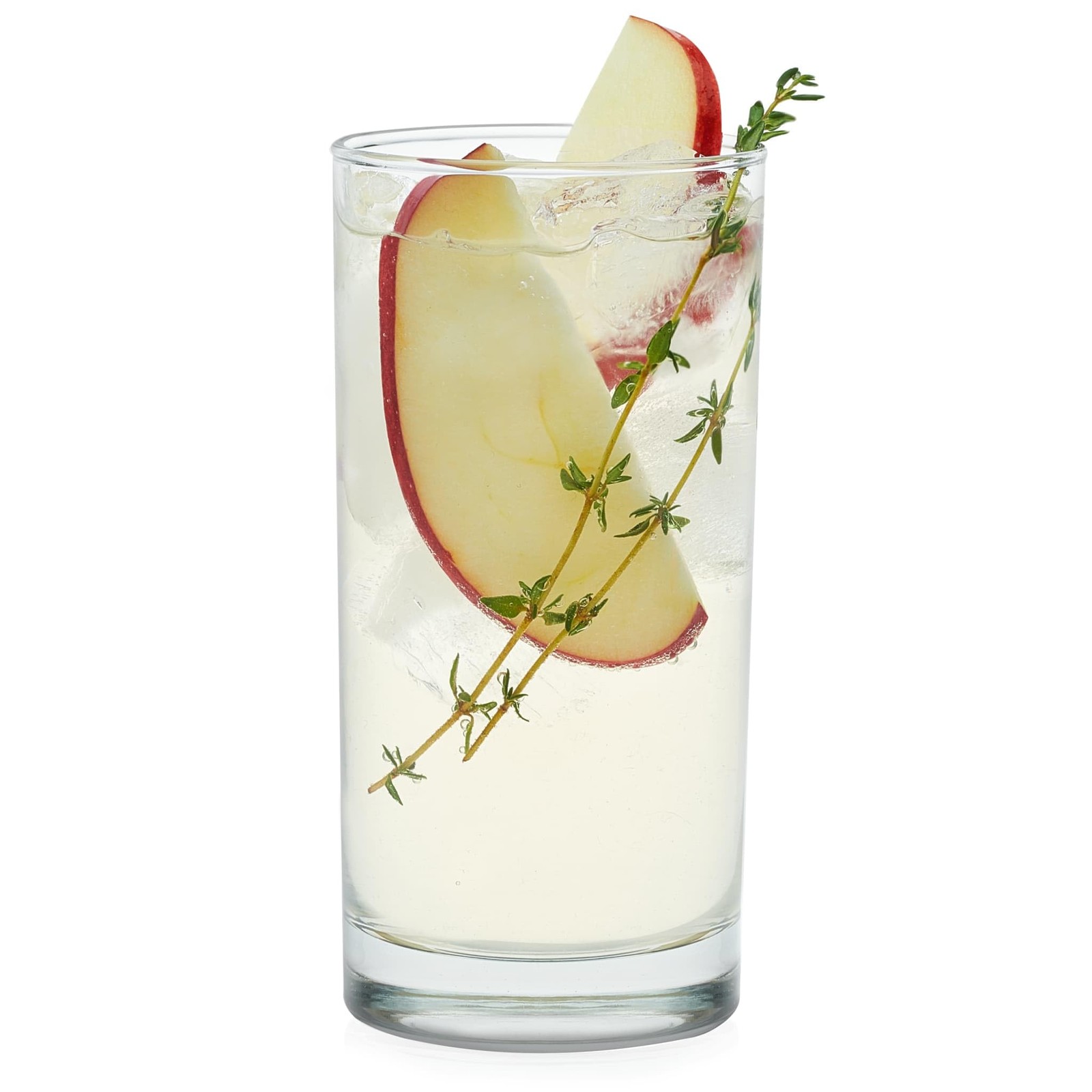Libbey Heavy Base Drinking Glasses Set of 8, 15.5 Oz Ounces,