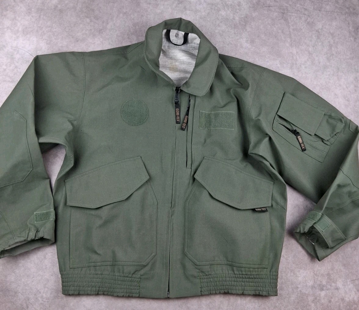 CWU 106/P US Military Flight Jacket Men L Cold Weather Outer Shell Nomex Bomber