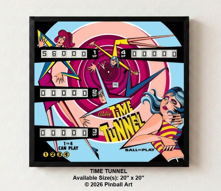 Bally Pinball Wall Art - Bally Pinball Wall Art -