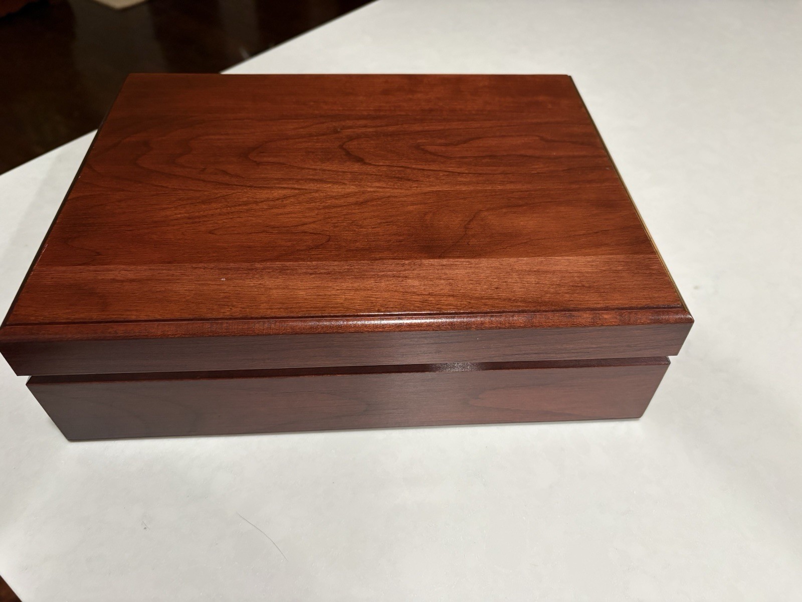 Vintage Crane & Co. Wooden Stationery & Writing Box. Cherry Wood Vintage Crane & Co. Wooden Stationery & Writing Box. Cherry Wood