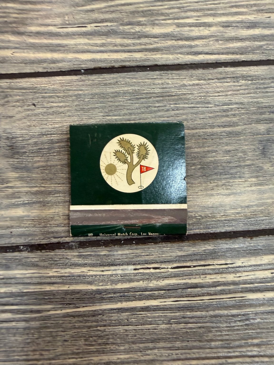 Desert Inn Country Club Las Vegas Vintage 1950s 1960s Golf Joshua Tree Matchbook