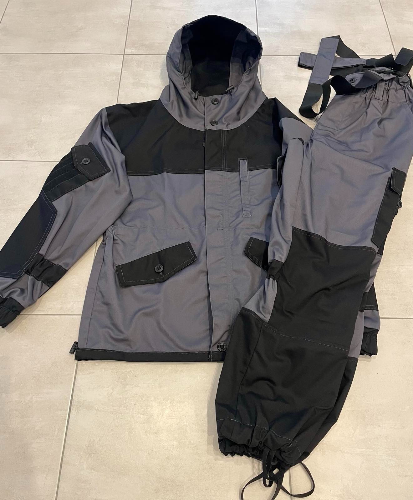 Combat Suit Gorka 5 Grey & Black