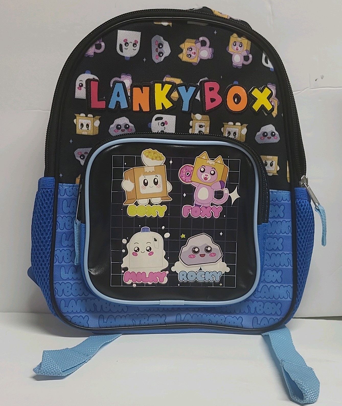 New Lankybox Mini Backpack Bioworld Foxy Boxy Gaming Toy Gift Kid New Lankybox Mini Backpack Bioworld Foxy Boxy Gaming Toy Gift Kid