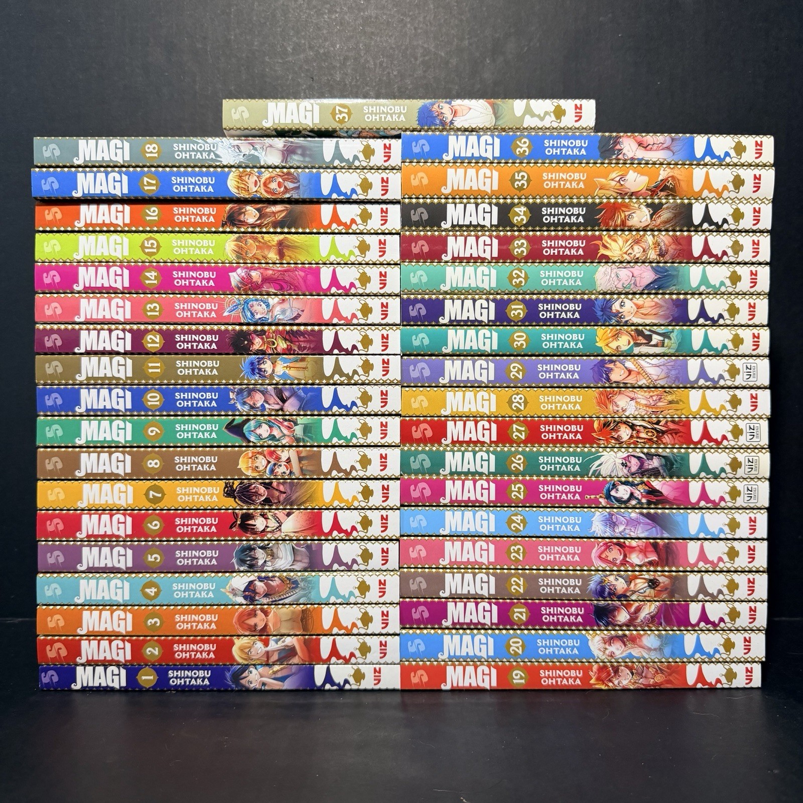 Magi The Labyrinth of Magic Manga Volumes 1-37 English New Authentic Viz Media Magi The Labyrinth of Magic Manga Volumes 1-37 English New Authentic Viz Media