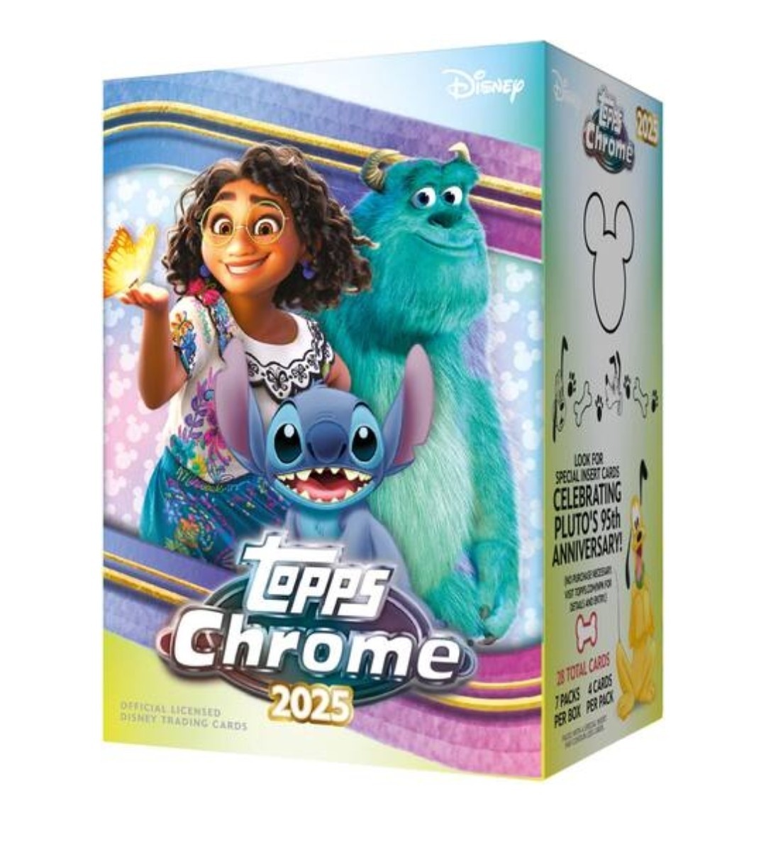 2025 Topps Chrome Disney Pixar Factory Sealed Blaster Box 28 Total Cards Inside 2025 Topps Chrome Disney Pixar Factory Sealed Blaster Box 28 Total Cards Inside