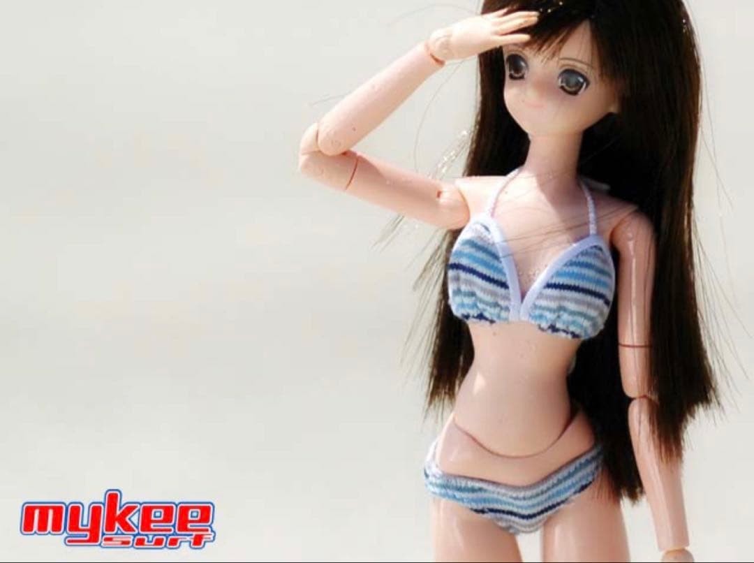 Azone 1/6 Mikey Surf Border Bikini Light Blue Border Pure Neemo #e140ed
