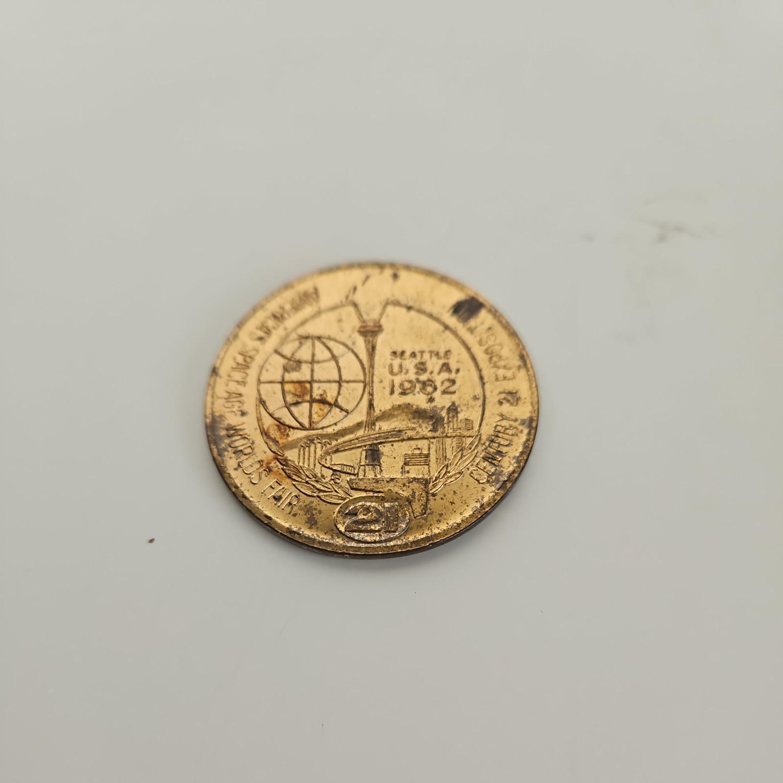 1962 Seattle World's Fair Commemorative Coin Medal 1962 Seattle World's Fair Commemorative Coin Medal