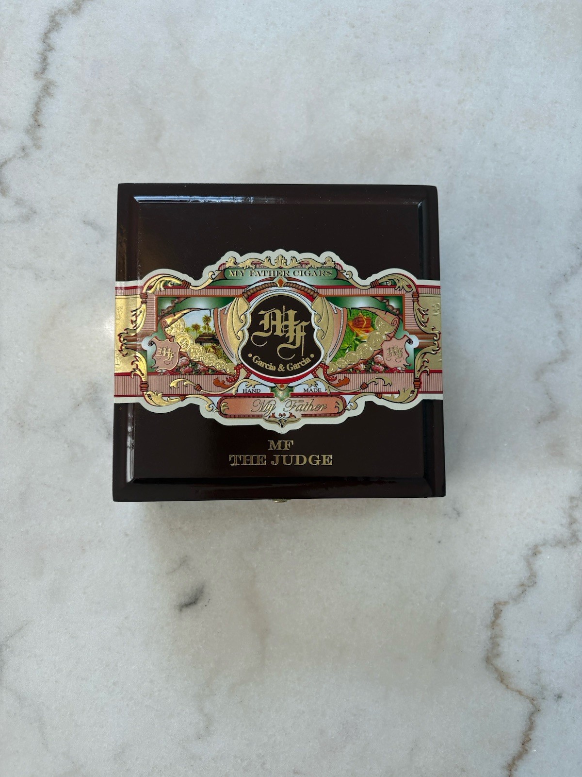 Beautiful My Father MF Empty Cigar Box - DIY Humidor, watch box, jewelry box Beautiful My Father MF Empty Cigar Box - DIY Humidor, watch box, jewelry box