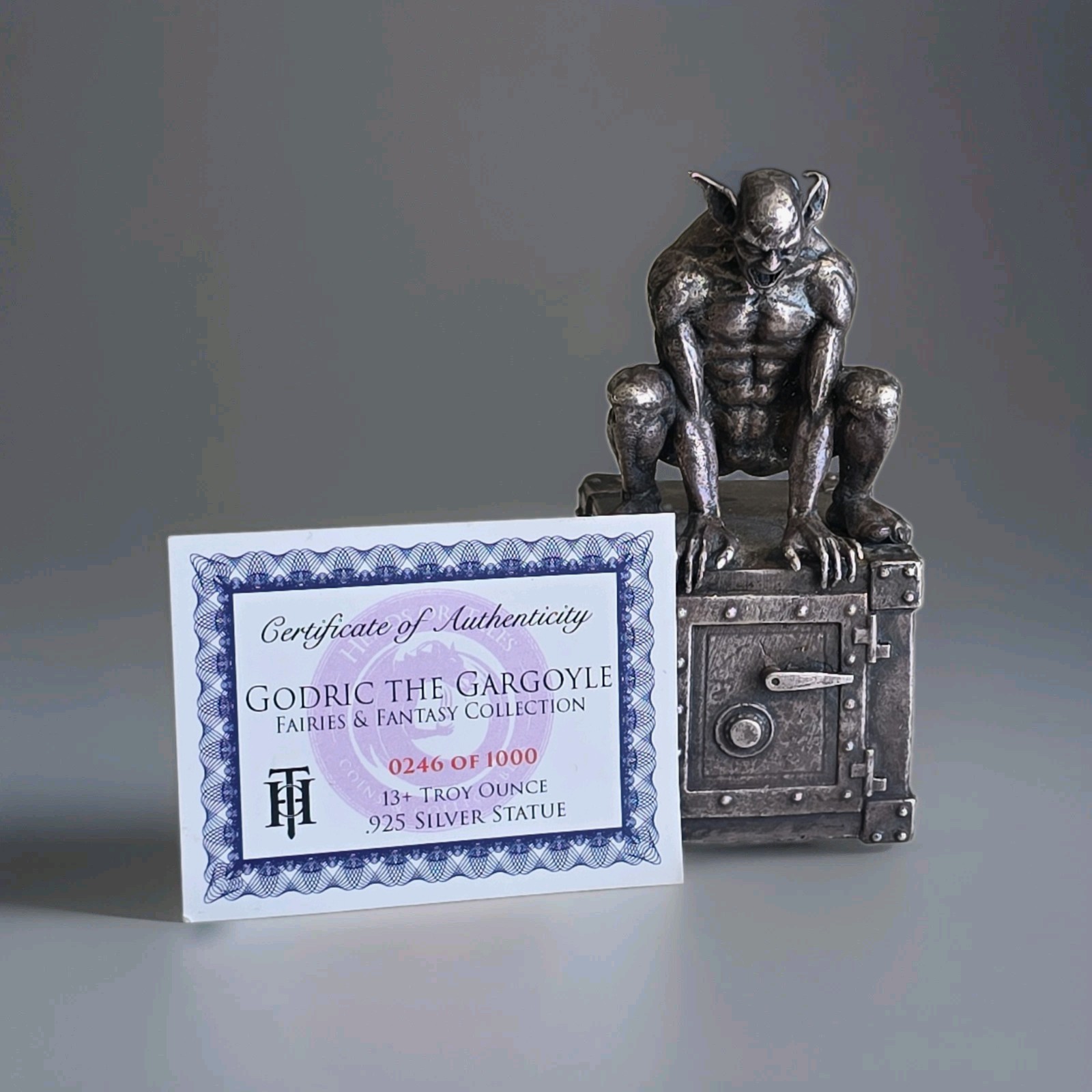 13 Troy Ouce 2016 Godric the Gargoyle #26 COA Fairie Fantasy 13 Troy Ouce 2016 Godric the Gargoyle #26 COA Fairie Fantasy
