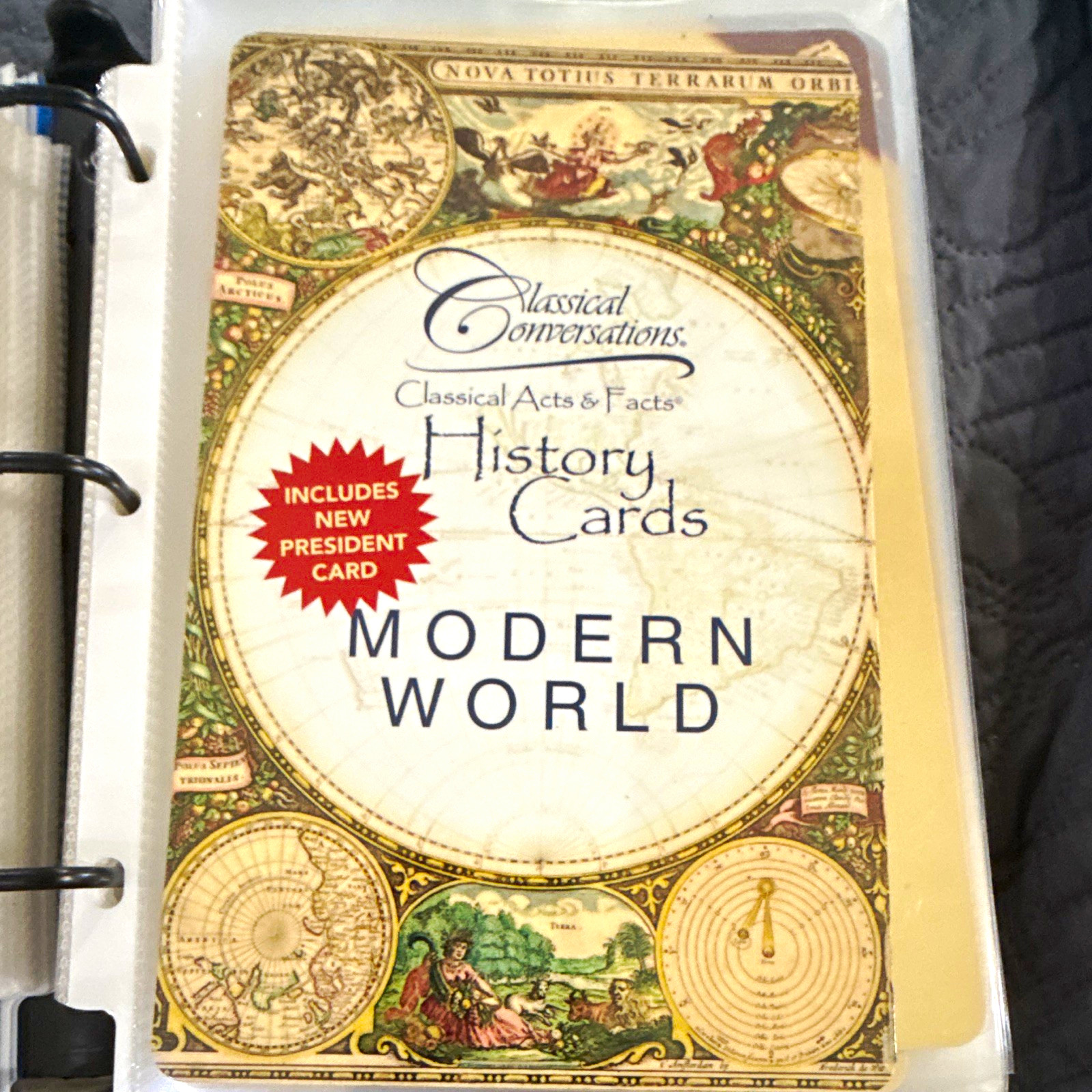 Classical Conversations Acts & Facts History Cards Modern World Set