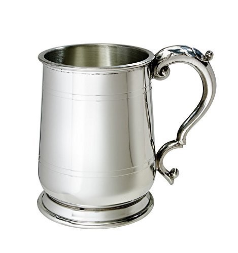 Wentworth Pewter Jacobean 1 Pint Tankard Wentworth Pewter Jacobean 1 Pint Tankard