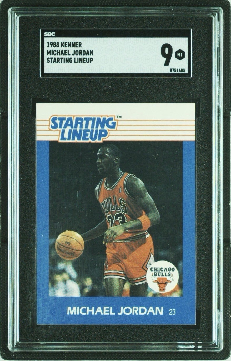 1988 KENNER STARTING LINEUP MICHAEL JORDAN SGC 9