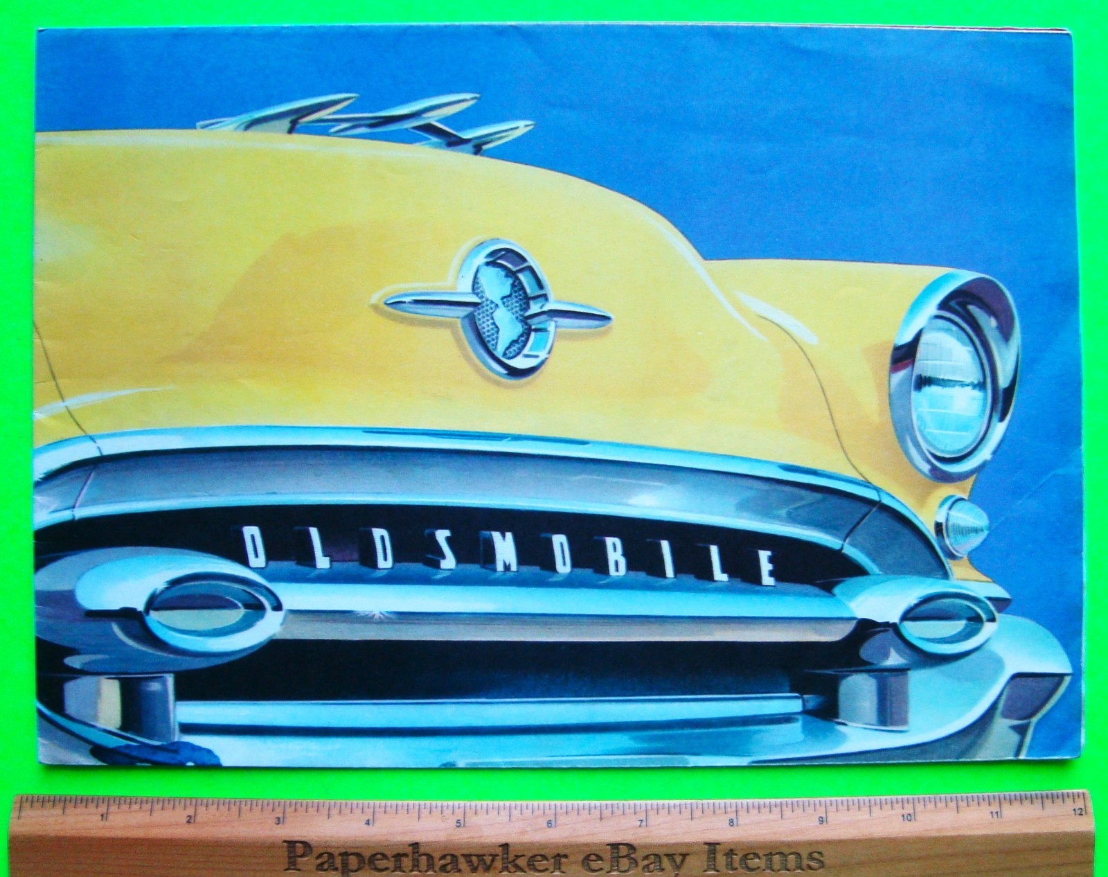 1955 OLDSMOBILE BIG COLOR FOLDER / POSTER BROCHURE Super 88 CONVERTIBLES Xlnt 1955 OLDSMOBILE BIG COLOR FOLDER / POSTER BROCHURE Super 88 CONVERTIBLES Xlnt