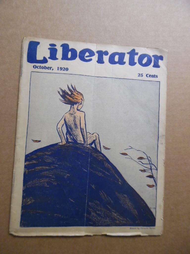 1920 LIBERATOR Magazine October Women's Suffrage Socialist Marxist Max Eastman