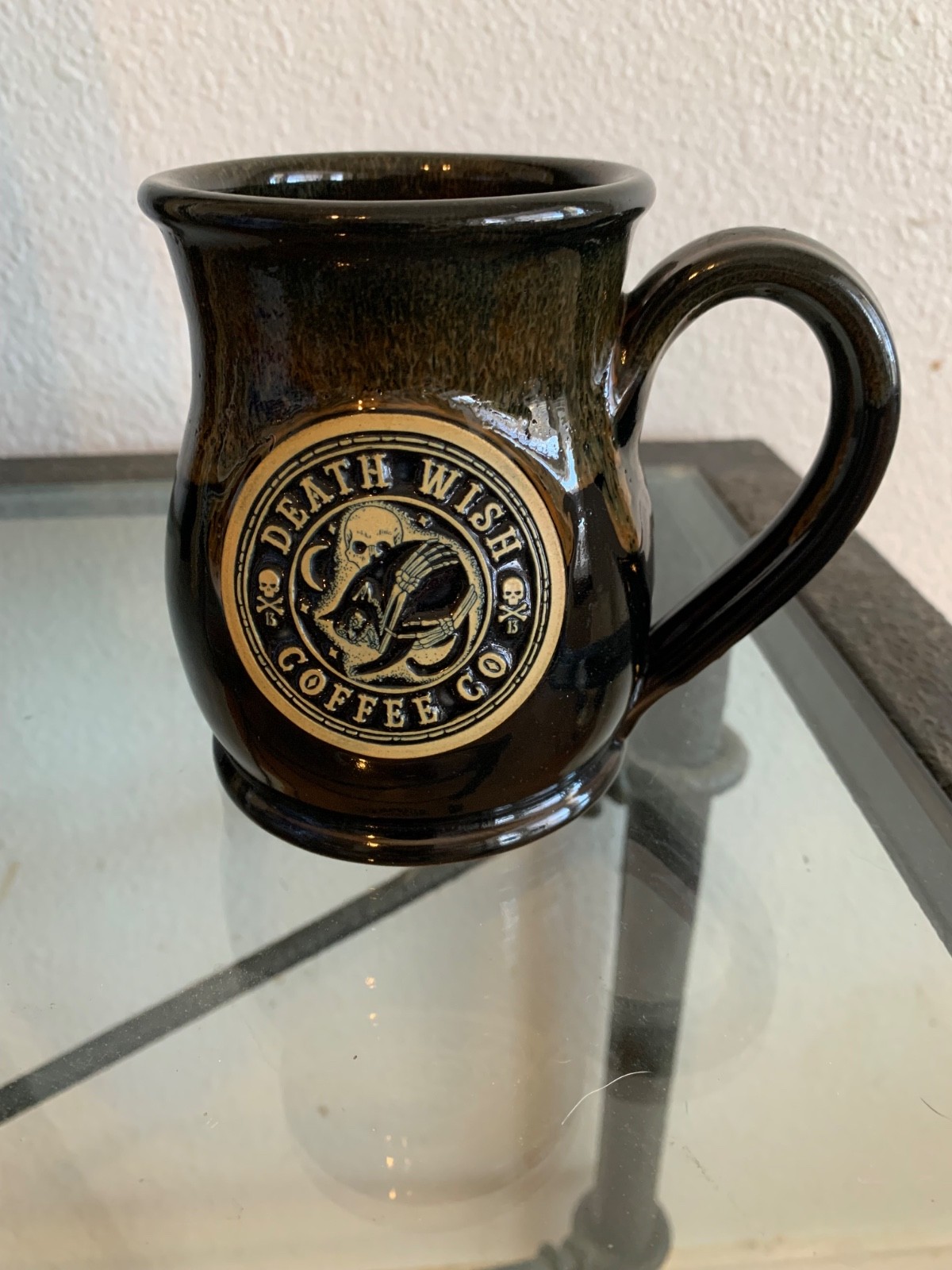 Death Wish 2017 Friday The 13th Black Cat Mug HALLOWEEN BREW