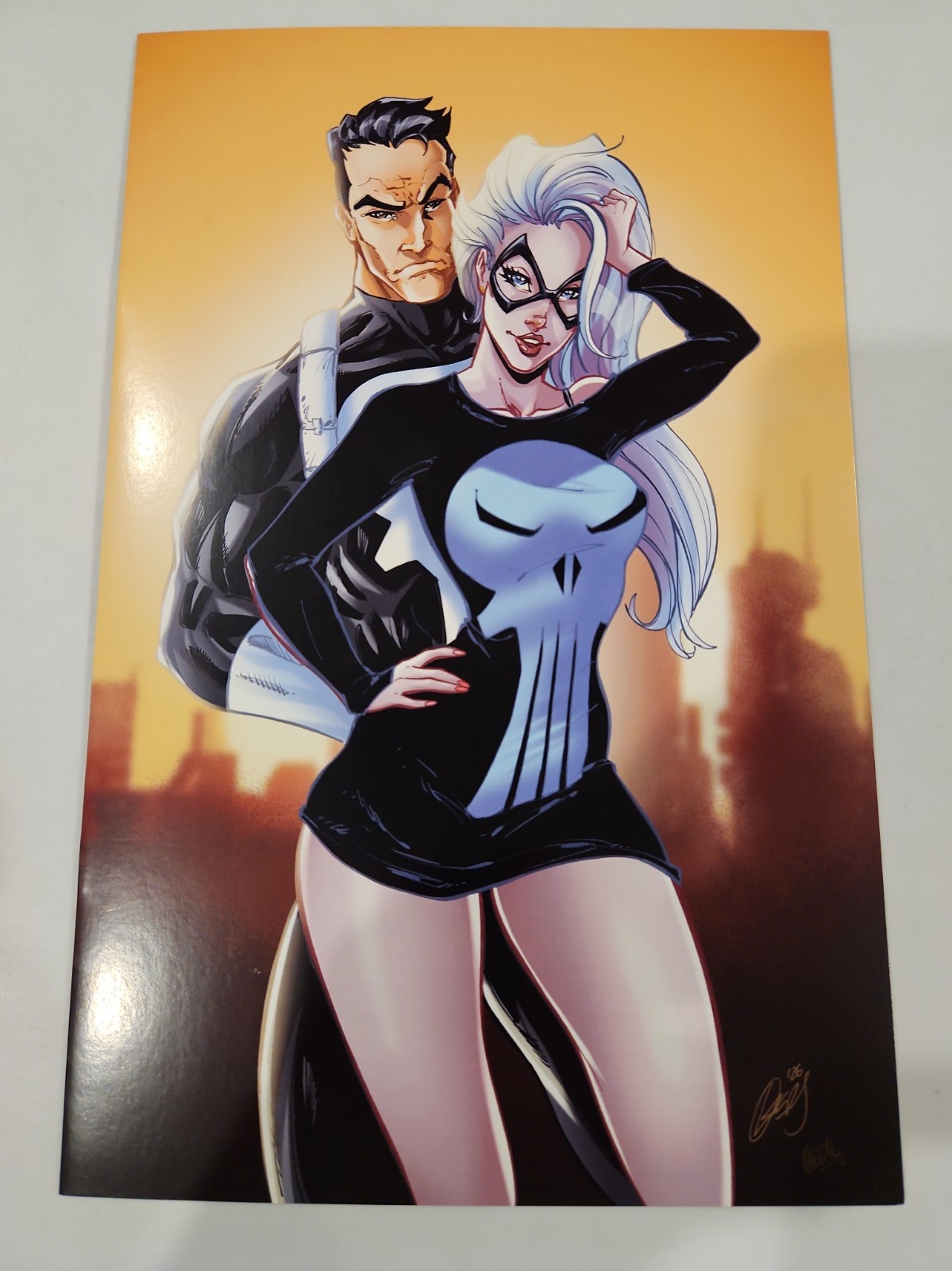 Duty Calls Girls #3 Deadly Attraction Black Cat Punisher Cosplay Ltd 60