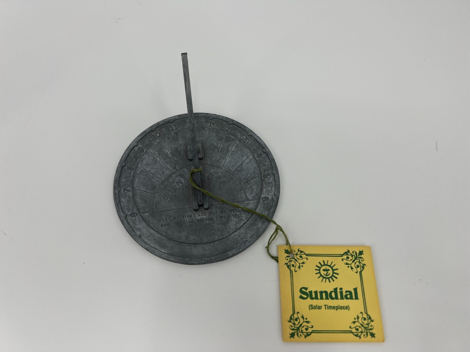 Vtg Penncraft Sundial Vtg Penncraft Sundial