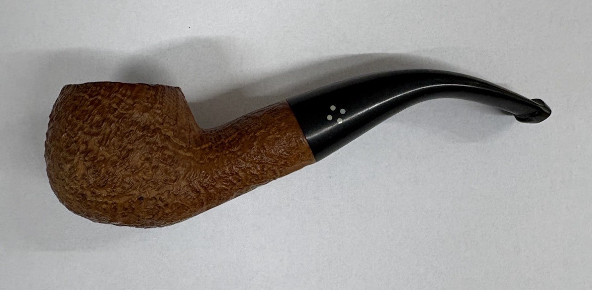 Vintage Sasieni Four Dot Ruff Root Ashford Estate Pipe England