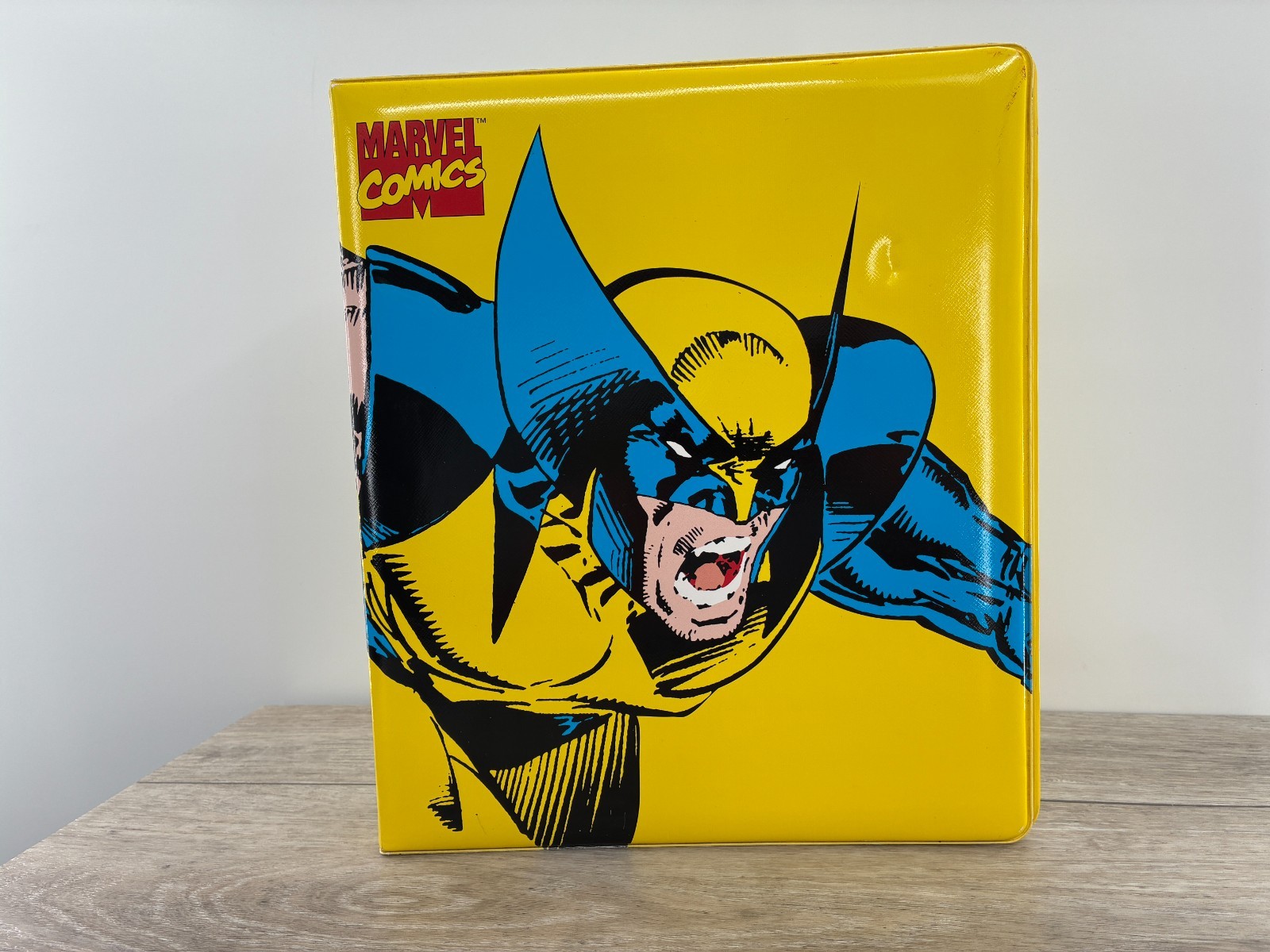 Vintage Wolverine X-Men Marvel Comics Collector Trading Card 3 Ring Binder 1994