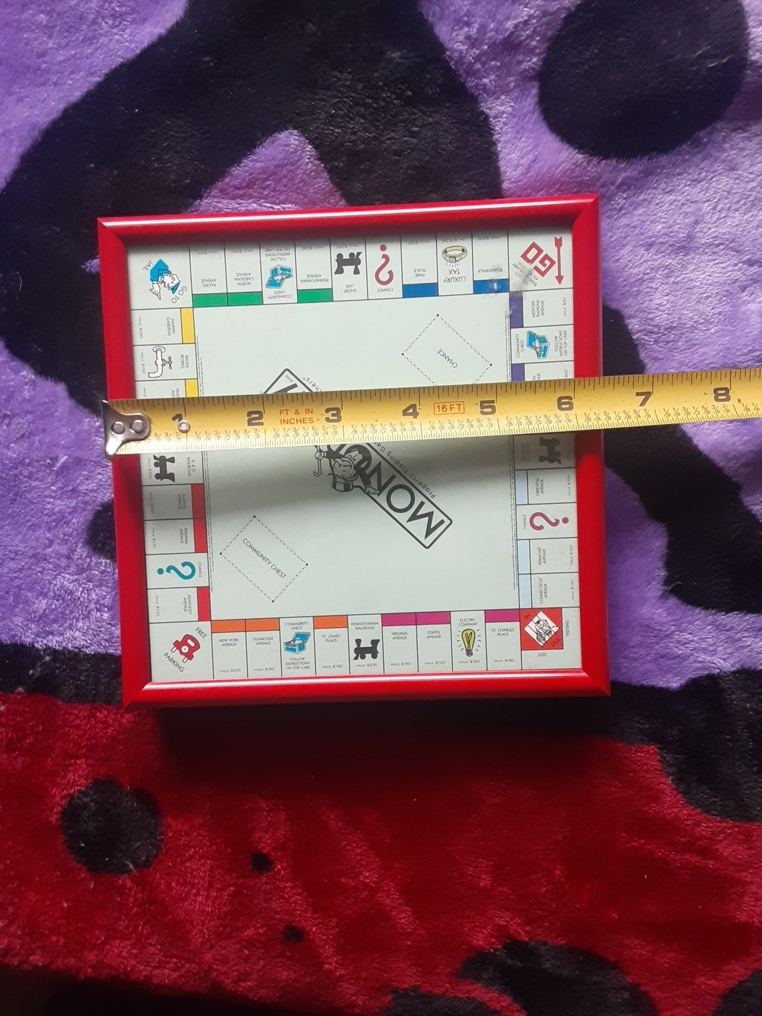 MONOPOLY GAME BOARD Professionally Framed BY MICHAELS Wall Hang-up Picture👍👀🔥 MONOPOLY GAME BOARD Professionally Framed BY MICHAELS Wall Hang-up Picture👍👀🔥