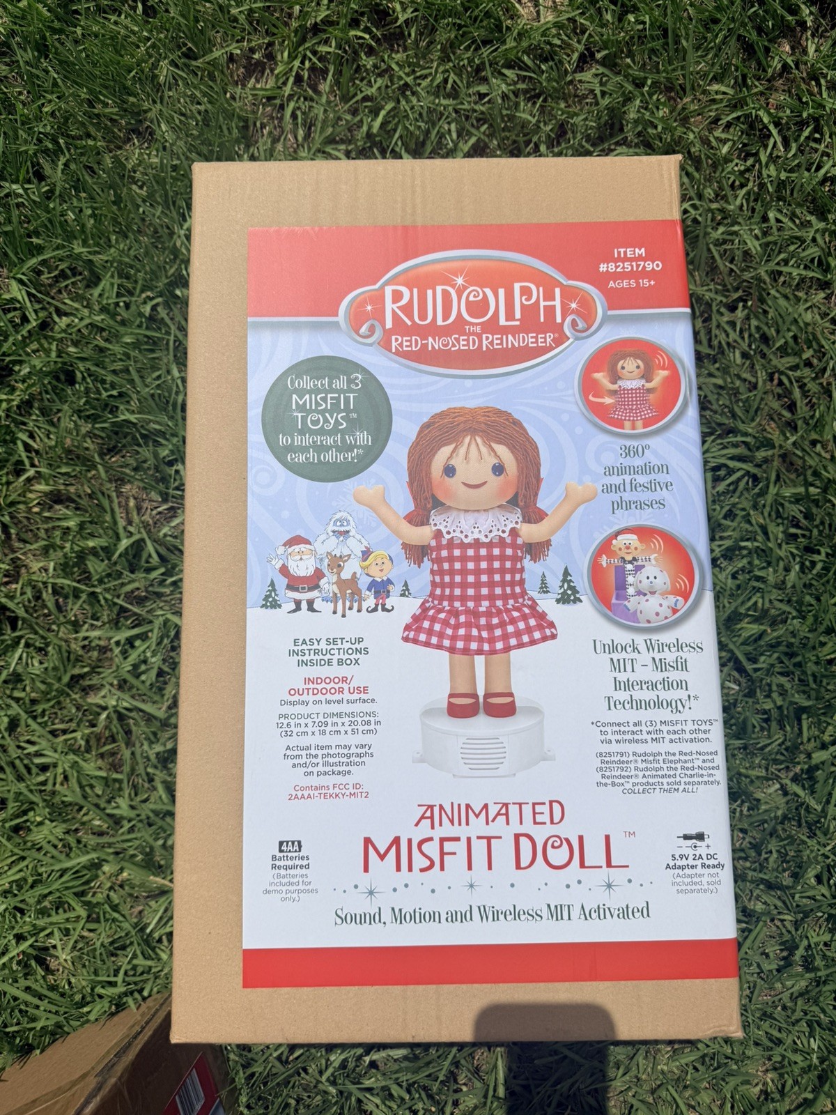 Rudolph the Red-Nosed Reindeer 18.11-In Misfit Doll Animatronic Christmas Lowe’s Rudolph the Red-Nosed Reindeer 18.11-In Misfit Doll Animatronic Christmas Lowe’s
