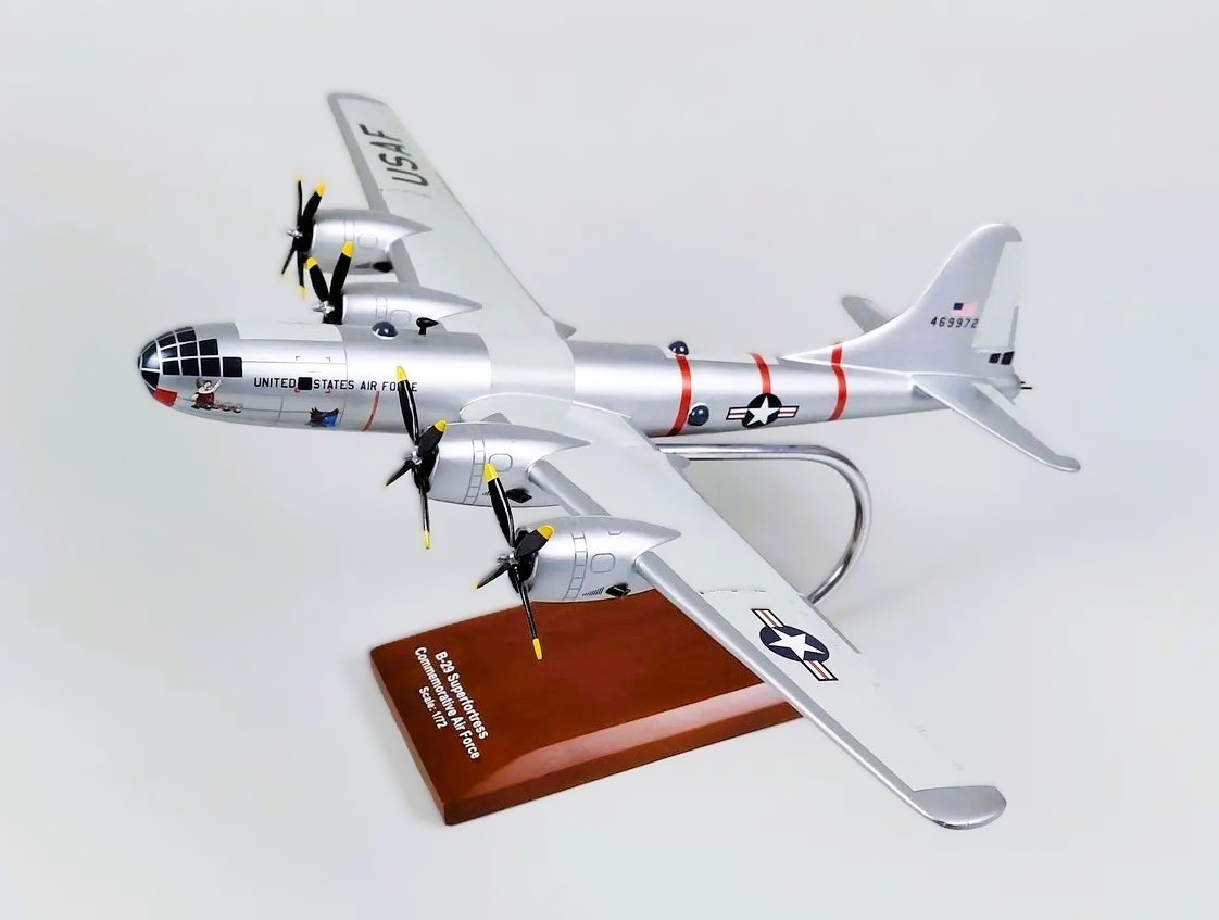 USAAF CAF Boeing B-29 Superfortress Doc 469972 Desk 1/72 WW2 Model SC Airplane