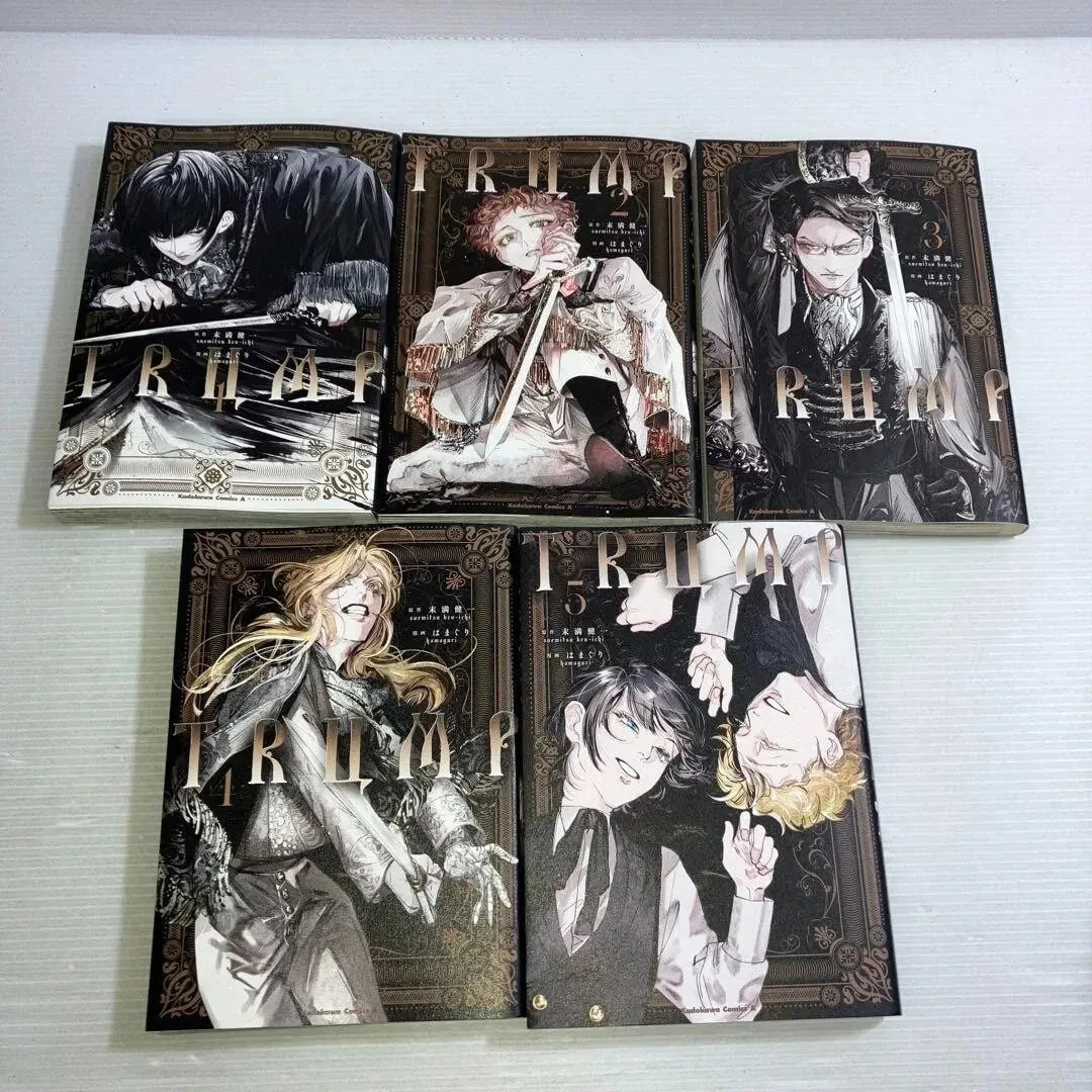Trump Series Manga Kenichi Suemitsu Individual Sale Japanese 1-5 From Japan